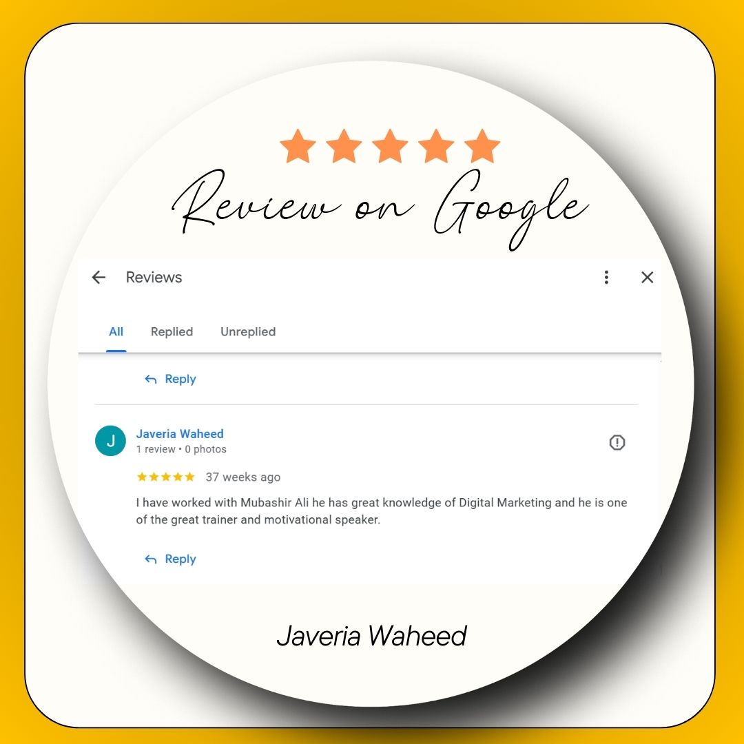 Students and clients review for mubashir ali